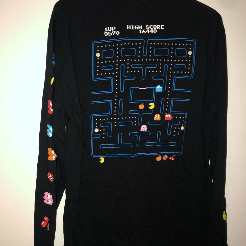 PAC-man long sleeve shirt!